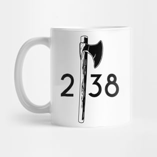 Acts 238 Black Axe Religious God Lover Mug